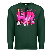 Sports Green breast cancer hr human resources Premium Sweatshirt - texasbilliewilder