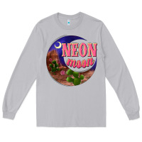 Moon Dust neon moon Long Sleeve Tee - NancyCooperArtShop