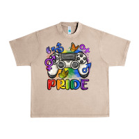 French Oak gaymer pride Urban Heavy Tee - MaliasSmallBusiness