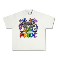 Pistachio gaymer pride Urban Heavy Tee - MaliasSmallBusiness