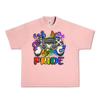 Salmon gaymer pride Urban Heavy Tee - MaliasSmallBusiness