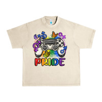 Sandshell gaymer pride Urban Heavy Tee - MaliasSmallBusiness