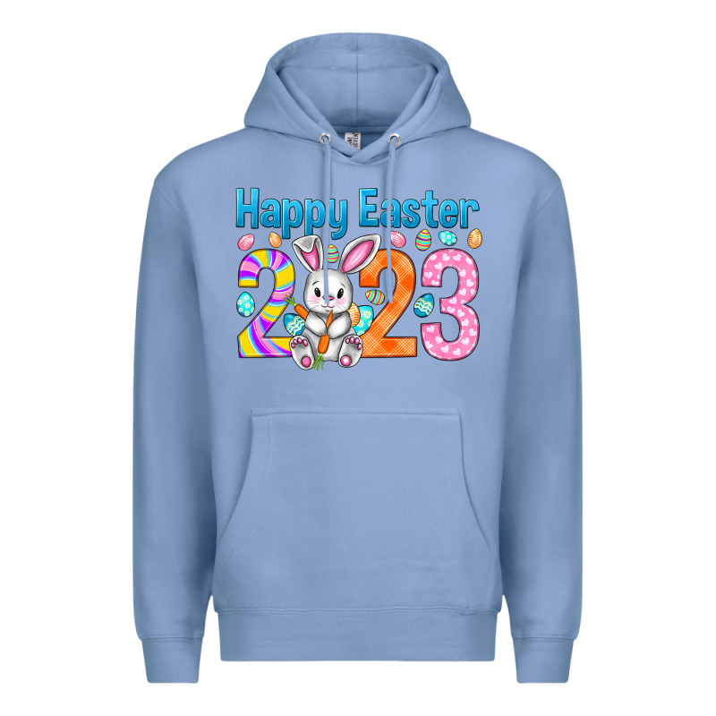 Happy Easter 2023 Easter Day Premium Hoodie by HowdyJamesFarm | Teevron