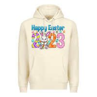 Sandshell Happy Easter 2023 Easter Day Premium Hoodie - HowdyJamesFarm