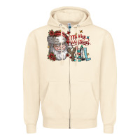 Sandshell merry christmas yall Zipper Hoodie - SublimationCraftShop