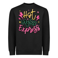 Black hot mess express Heavyweight Sweatshirt - MaliasSmallBusiness