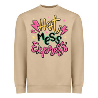 Mushroom hot mess express Heavyweight Sweatshirt - MaliasSmallBusiness