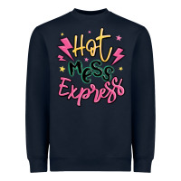 Navy hot mess express Heavyweight Sweatshirt - MaliasSmallBusiness