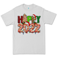 Dove Grey happy 2022 with christmas tree cake Premium Tee - AdoDesignShop