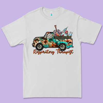 Respiratory Therapist Truck Premium Tee Designed By Racoondesign