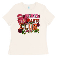 Bone broken heart club Ladies Tee - FaDigitalArtStudio