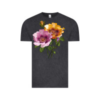 Vintage Black In Your Eyes Rose Vintage Tee - LillyAllenDesigns