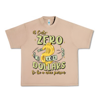 Burro it costs zero dollars to be a nice person Urban Heavy Tee - MaliasSmallBusiness