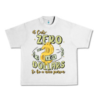 Lunar Rock it costs zero dollars to be a nice person Urban Heavy Tee - MaliasSmallBusiness