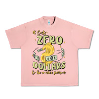 Salmon it costs zero dollars to be a nice person Urban Heavy Tee - MaliasSmallBusiness