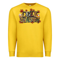 Lemon Cozy season Fall Premium Sweatshirt - NancyCooperArtShop
