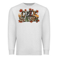 Oatmeal Heather Cozy season Fall Premium Sweatshirt - NancyCooperArtShop