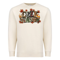 Sandshell Cozy season Fall Premium Sweatshirt - NancyCooperArtShop