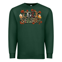 Sports Green Cozy season Fall Premium Sweatshirt - NancyCooperArtShop