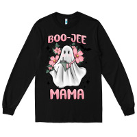Black boo jee mama Long Sleeve Tee - MaliasSmallBusiness