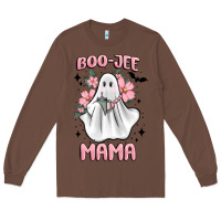 Chestnut boo jee mama Long Sleeve Tee - MaliasSmallBusiness