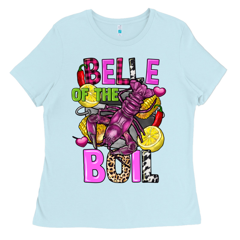 Belle Of The Boil Crawfish Ladies Tee by FaDigitalArtStudio | Teevron