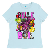Baby Blue belle of the boil crawfish Ladies Tee - FaDigitalArtStudio