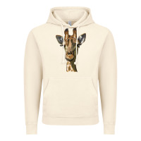 Vintage Artic giraffe head Vintage Hoodie - LillyAllenDesigns