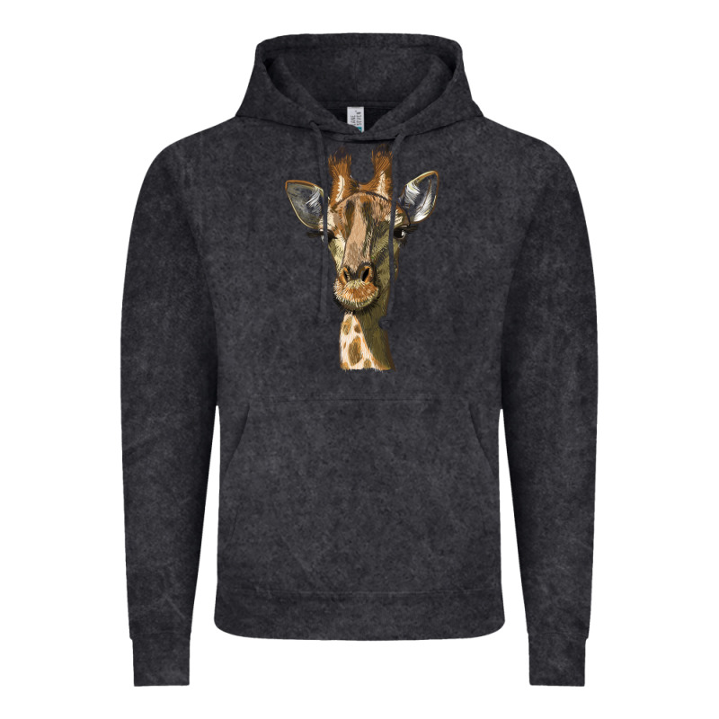 Giraffe Head Vintage Hoodie by LillyAllenDesigns | Teevron