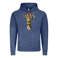 Vintage Denim giraffe head Vintage Hoodie - LillyAllenDesigns