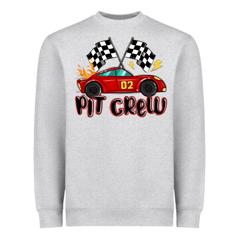 Pit Crew Boys Birthday Race Car Heavyweight Sweatshirt by MaliasSmallBusiness | Teevron