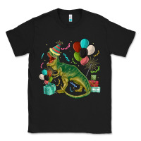 Black party t rex Classic Tee - MaliasSmallBusiness