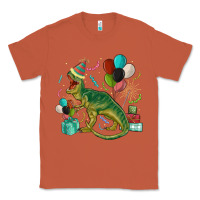 Copper party t rex Classic Tee - MaliasSmallBusiness