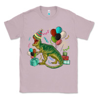 Lilac party t rex Classic Tee - MaliasSmallBusiness