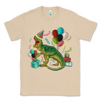 Mushroom party t rex Classic Tee - MaliasSmallBusiness