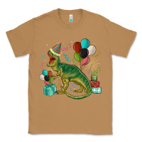 Toasted Coconut party t rex Classic Tee - MaliasSmallBusiness
