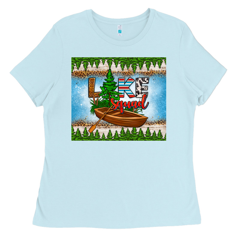 Lake Squad Tumbler Ladies Tee by HRA Design Shop | Teevron
