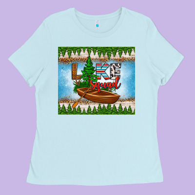 Lake Squad Tumbler Ladies Tee Designed By Hra Design Shop