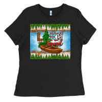 Black lake squad tumbler Ladies Tee - HRA Design Shop