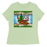 Matcha lake squad tumbler Ladies Tee - HRA Design Shop