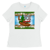 White lake squad tumbler Ladies Tee - HRA Design Shop