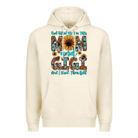Tofu god gifted me two titles mom and gigi  and i rock them both Premium Hoodie - JahusDesignShop