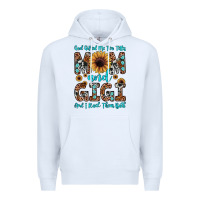 White god gifted me two titles mom and gigi  and i rock them both Premium Hoodie - JahusDesignShop