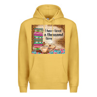 Antique Gold i have lived a thousand lives Premium Hoodie - TumblerDesignByShophia