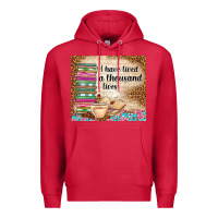Cardinal i have lived a thousand lives Premium Hoodie - TumblerDesignByShophia
