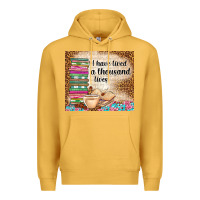 Mustard i have lived a thousand lives Premium Hoodie - TumblerDesignByShophia