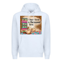 White i have lived a thousand lives Premium Hoodie - TumblerDesignByShophia