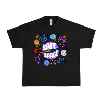 Black safe space Urban Heavy Tee - MaliasSmallBusiness