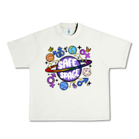 Pistachio safe space Urban Heavy Tee - MaliasSmallBusiness