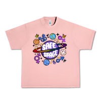 Salmon safe space Urban Heavy Tee - MaliasSmallBusiness